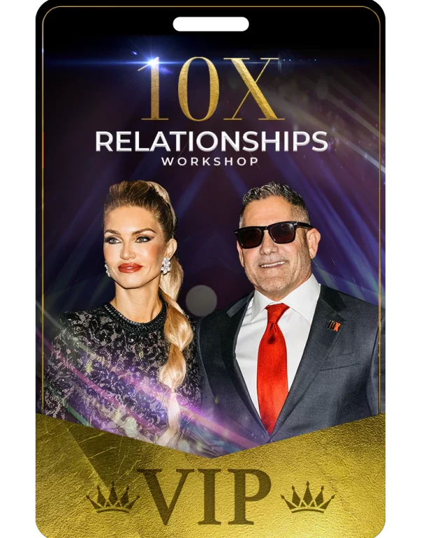 10X Relationships Workshop VIP Badge