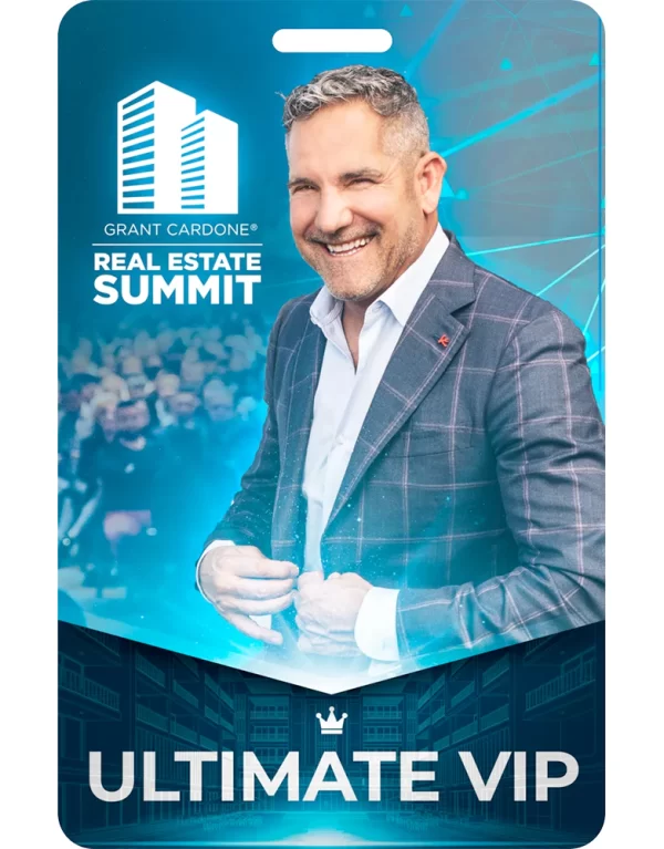 10X Real Estate Summit 2021 December Ultimate VIP Badge